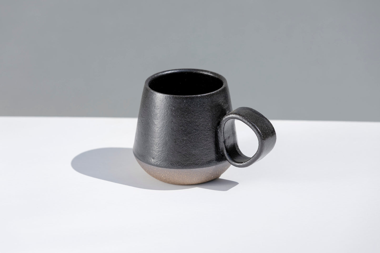 Set of 2 Matte Black Mugs #01