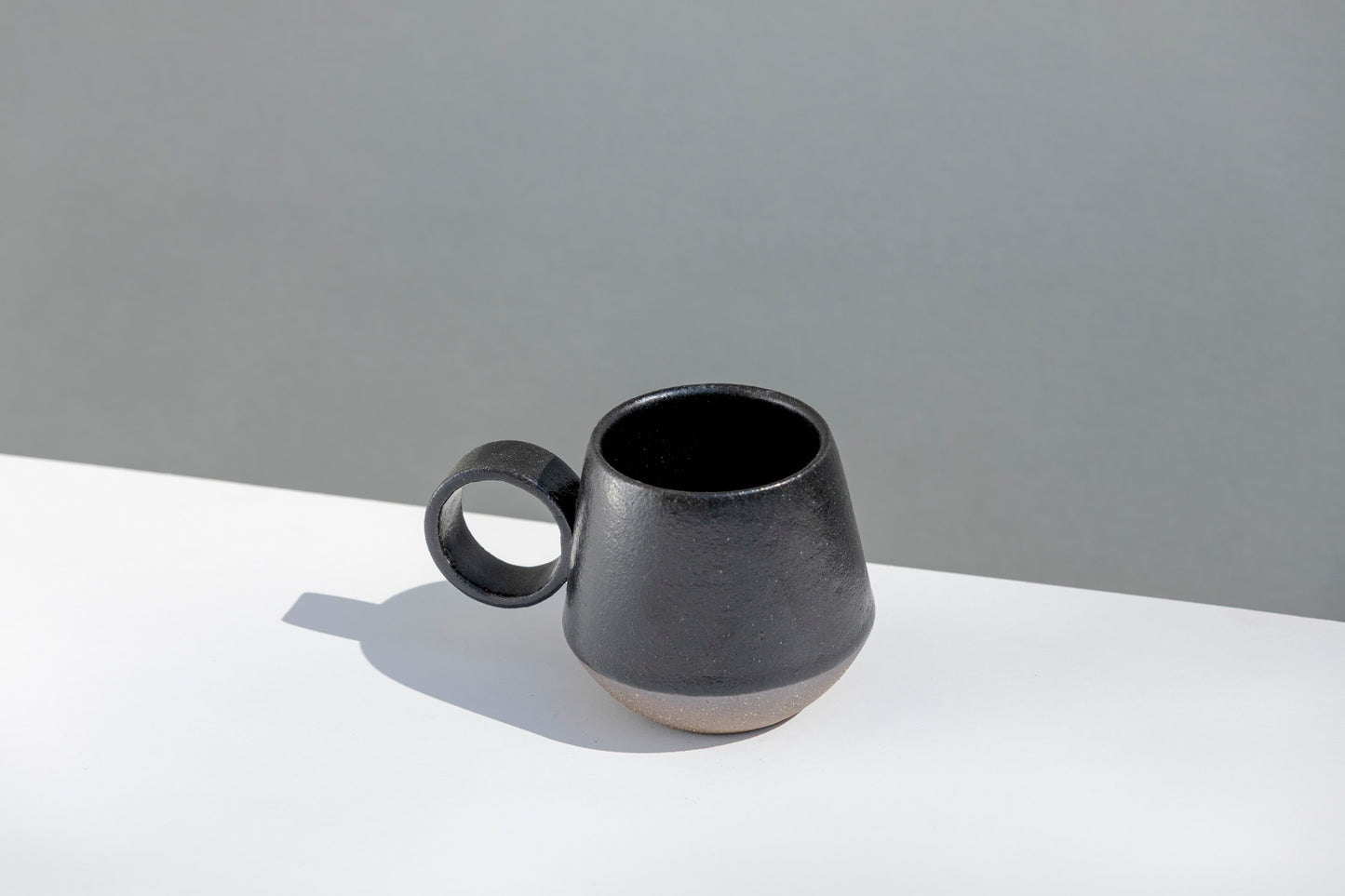 Set of 2 Matte Black Mugs #01