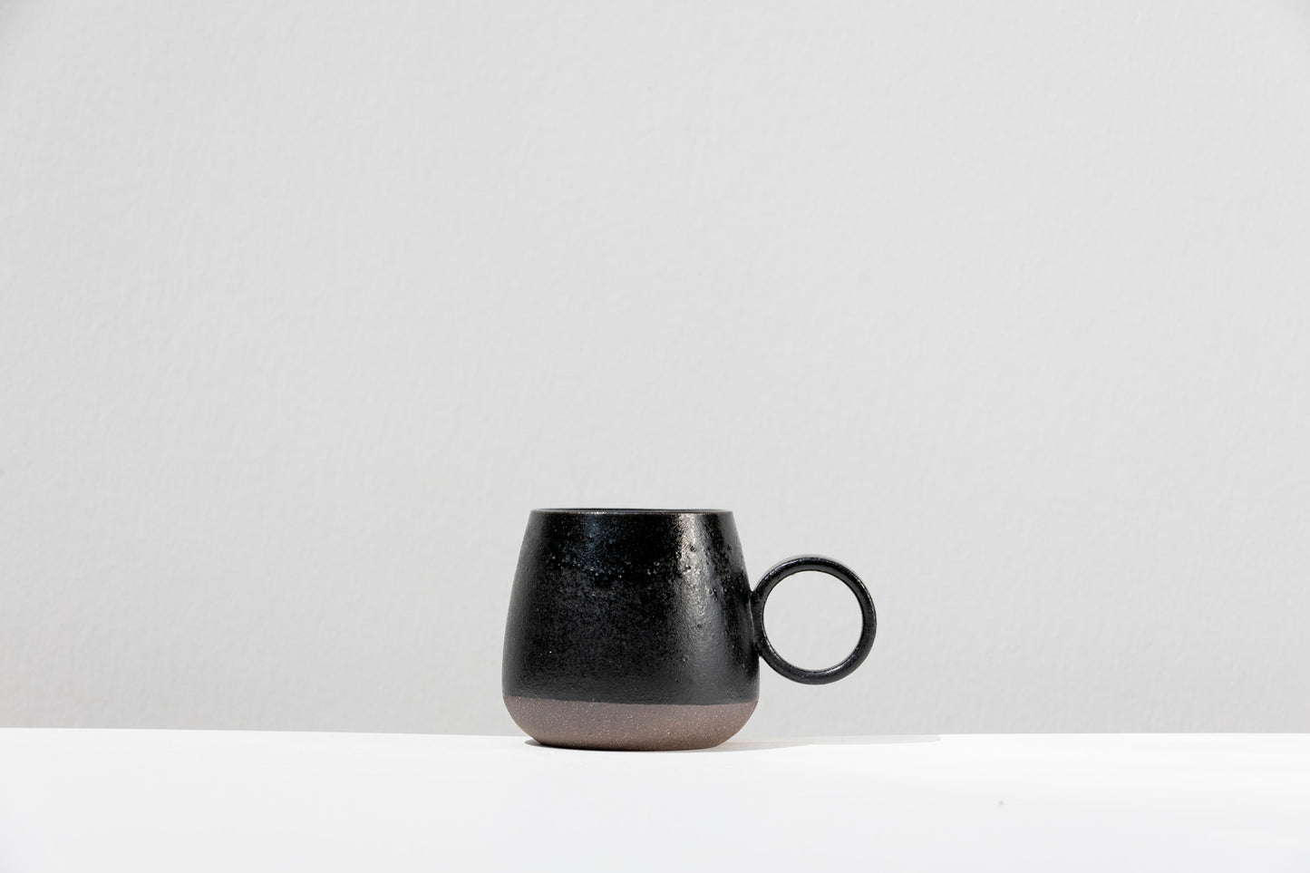 Set of 2 Matte Black Mugs #02