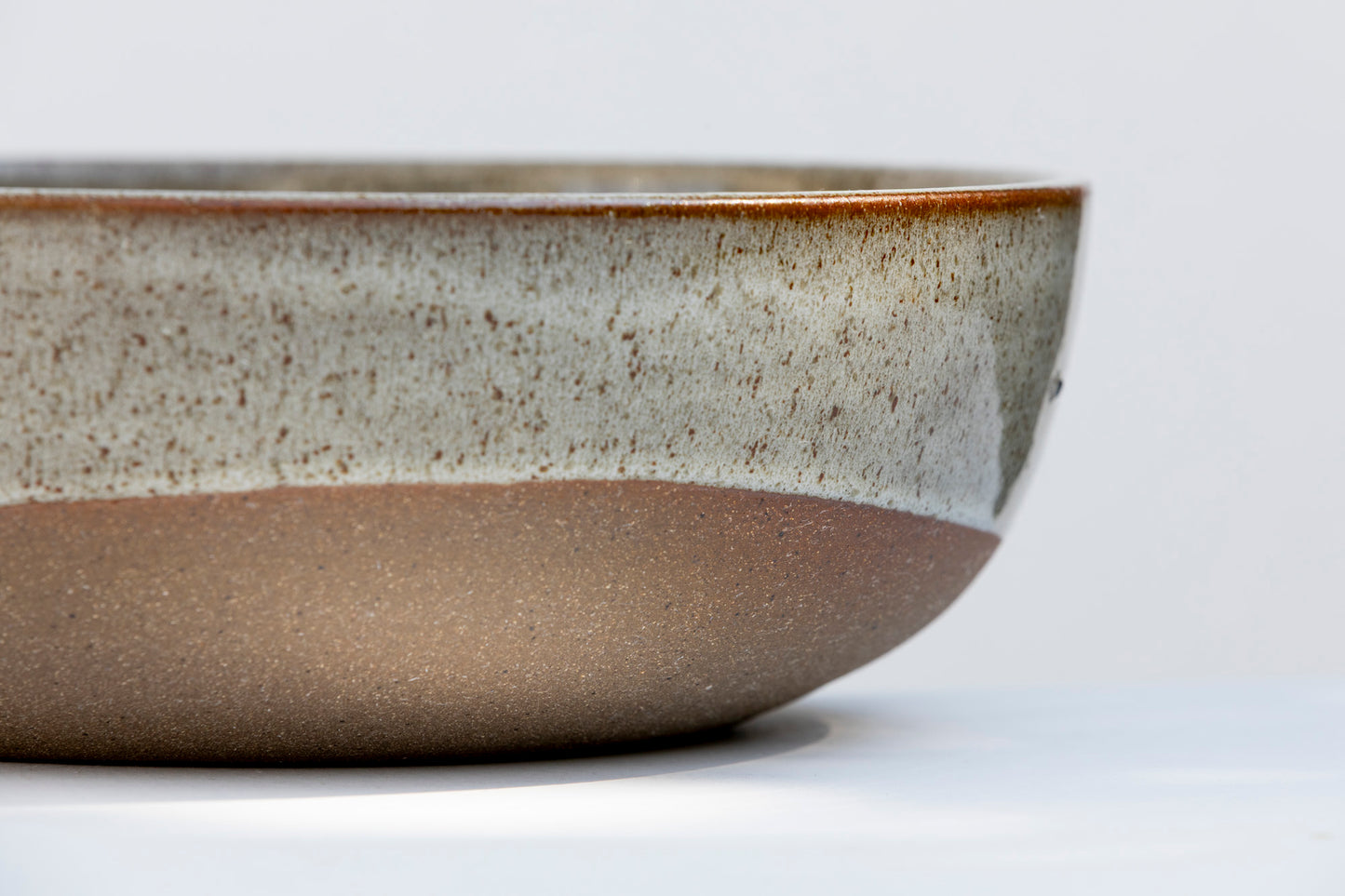 26cm Speckle White Fruit Bowl