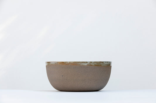 24cm Bare and Shiny white Salad Bowl