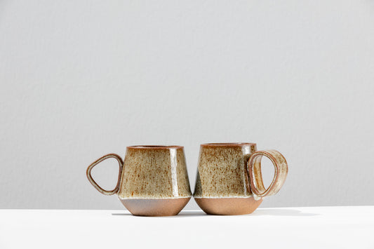 Set of 2 Speckle Glaze Mugs #02