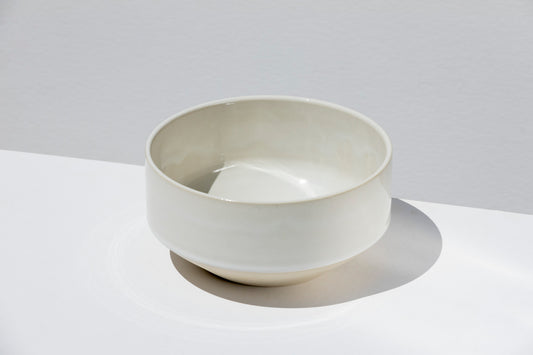 19cm Limestone Salad Bowl #01