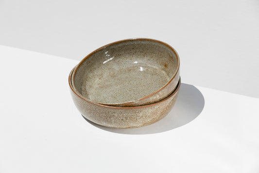 Set of 2 Shallow Bowls