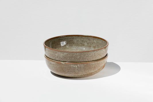 Set of 2 Shallow Bowls