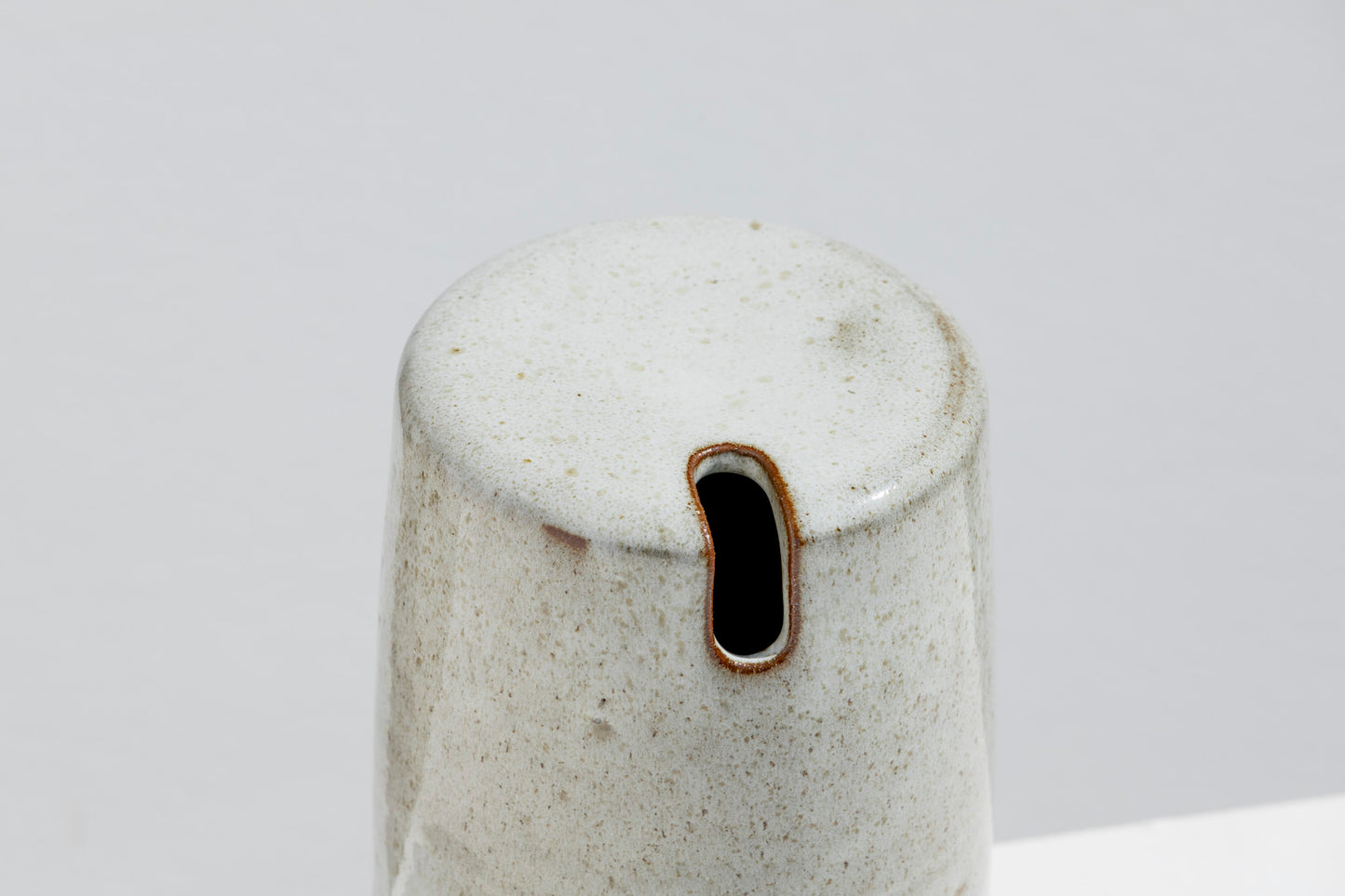 Short Speckle White Vases