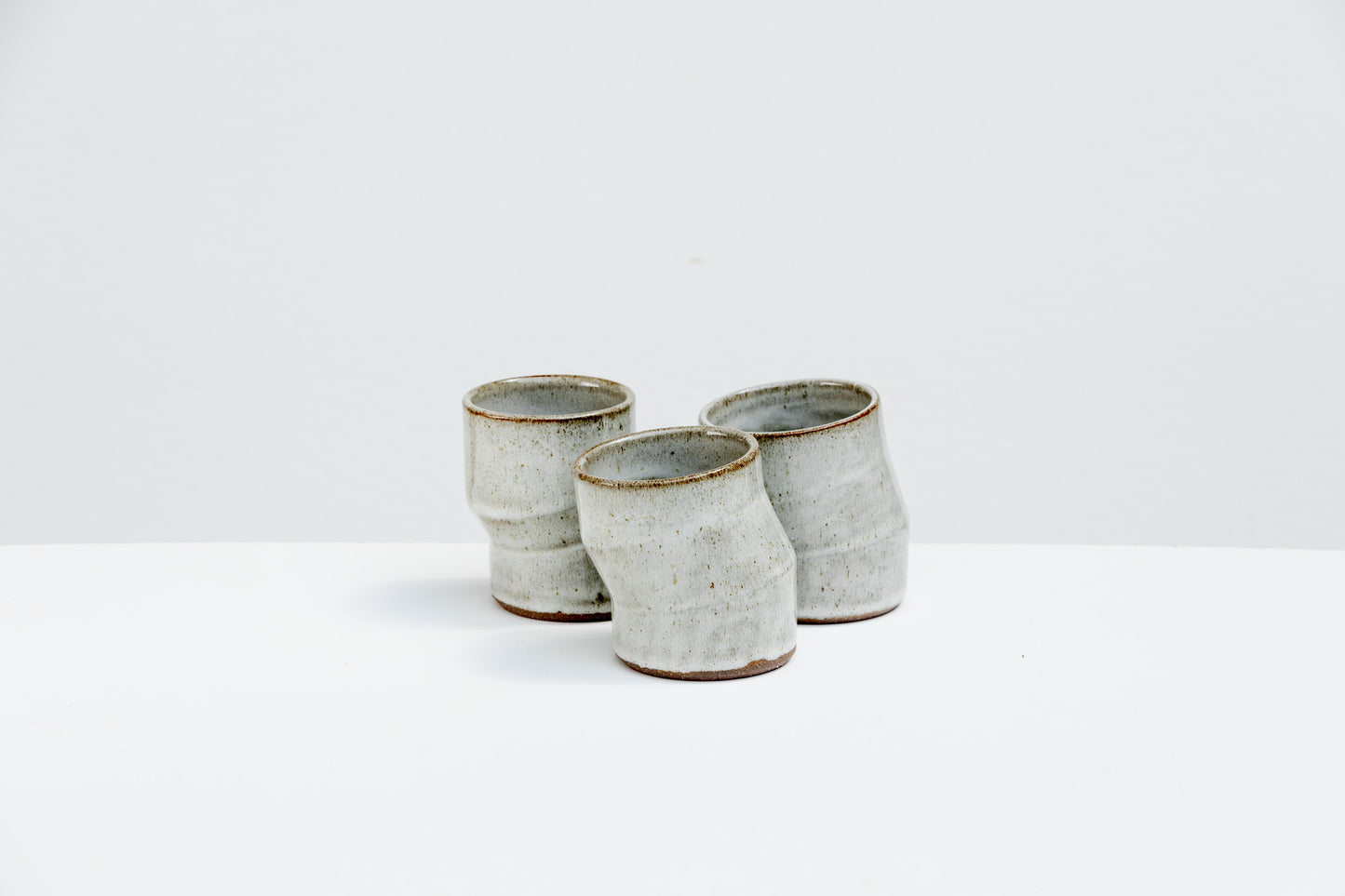 Set of 3 Angled Cortado Cups