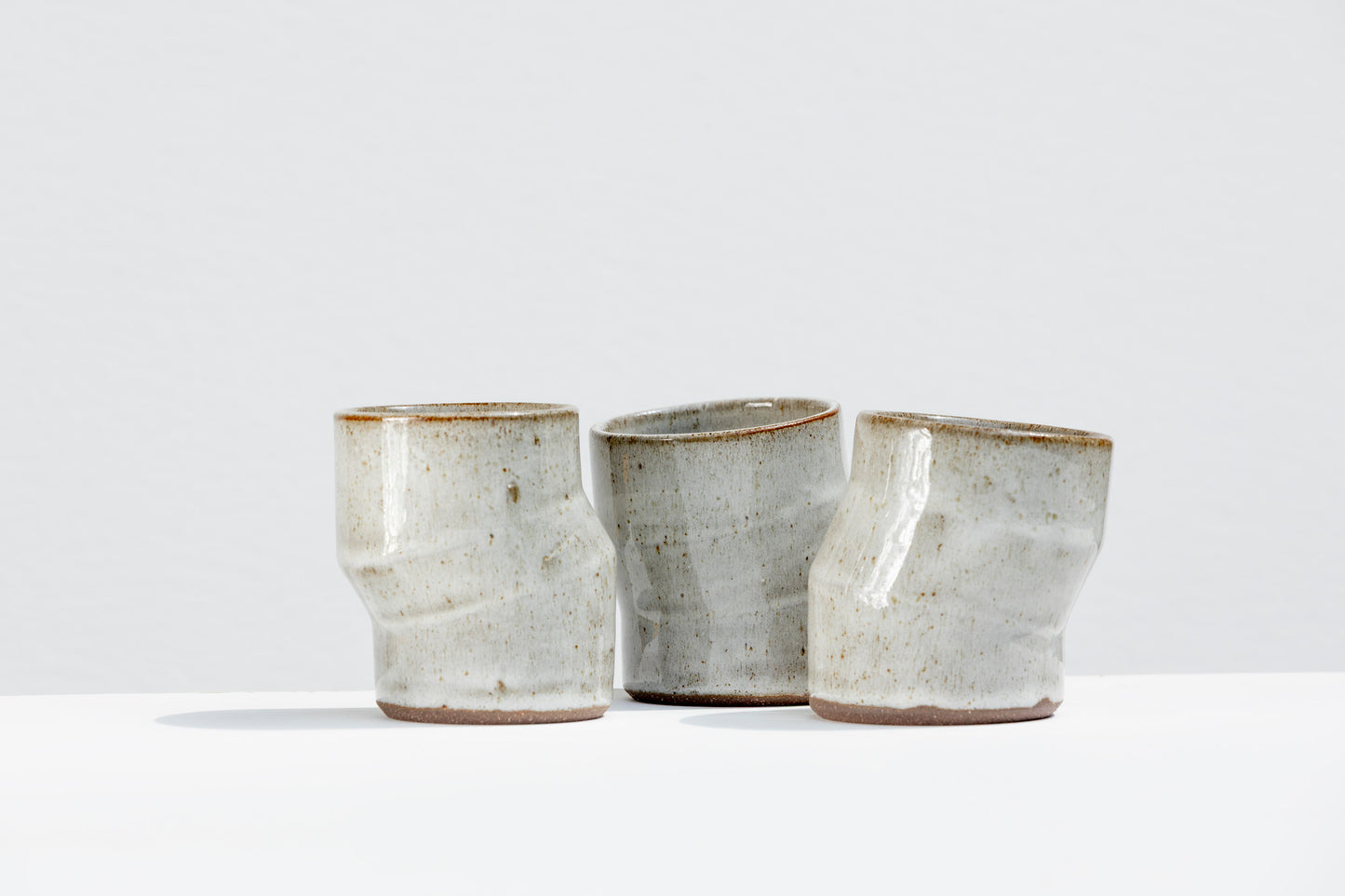 Set of 3 Angled Cortado Cups