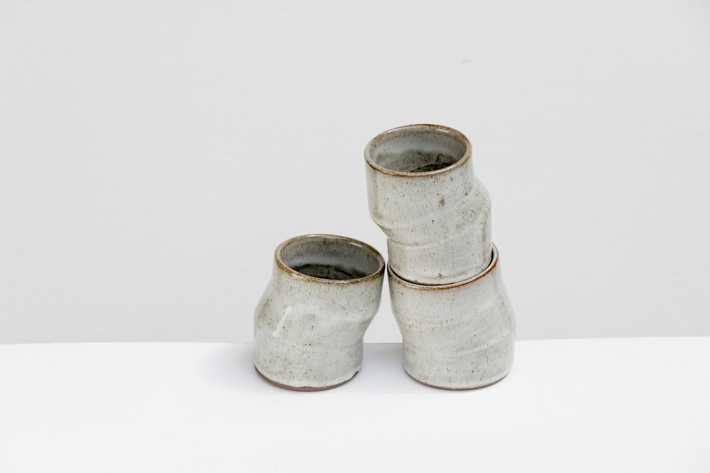 Set of 3 Angled Cortado Cups