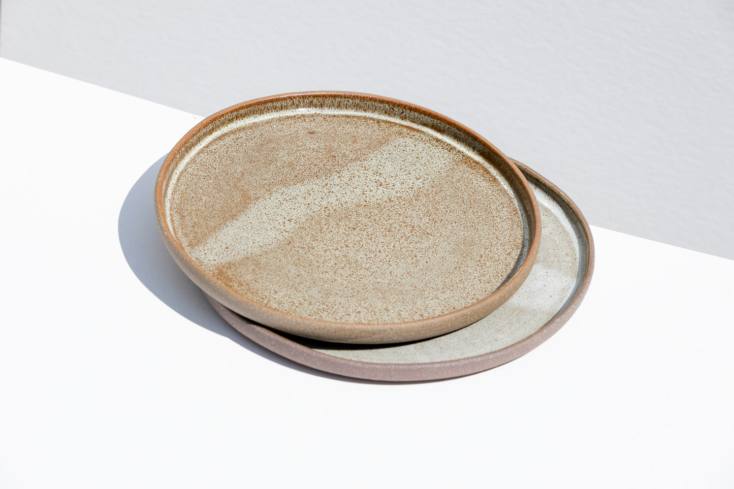 Set of 2 Speckled Side plates #03