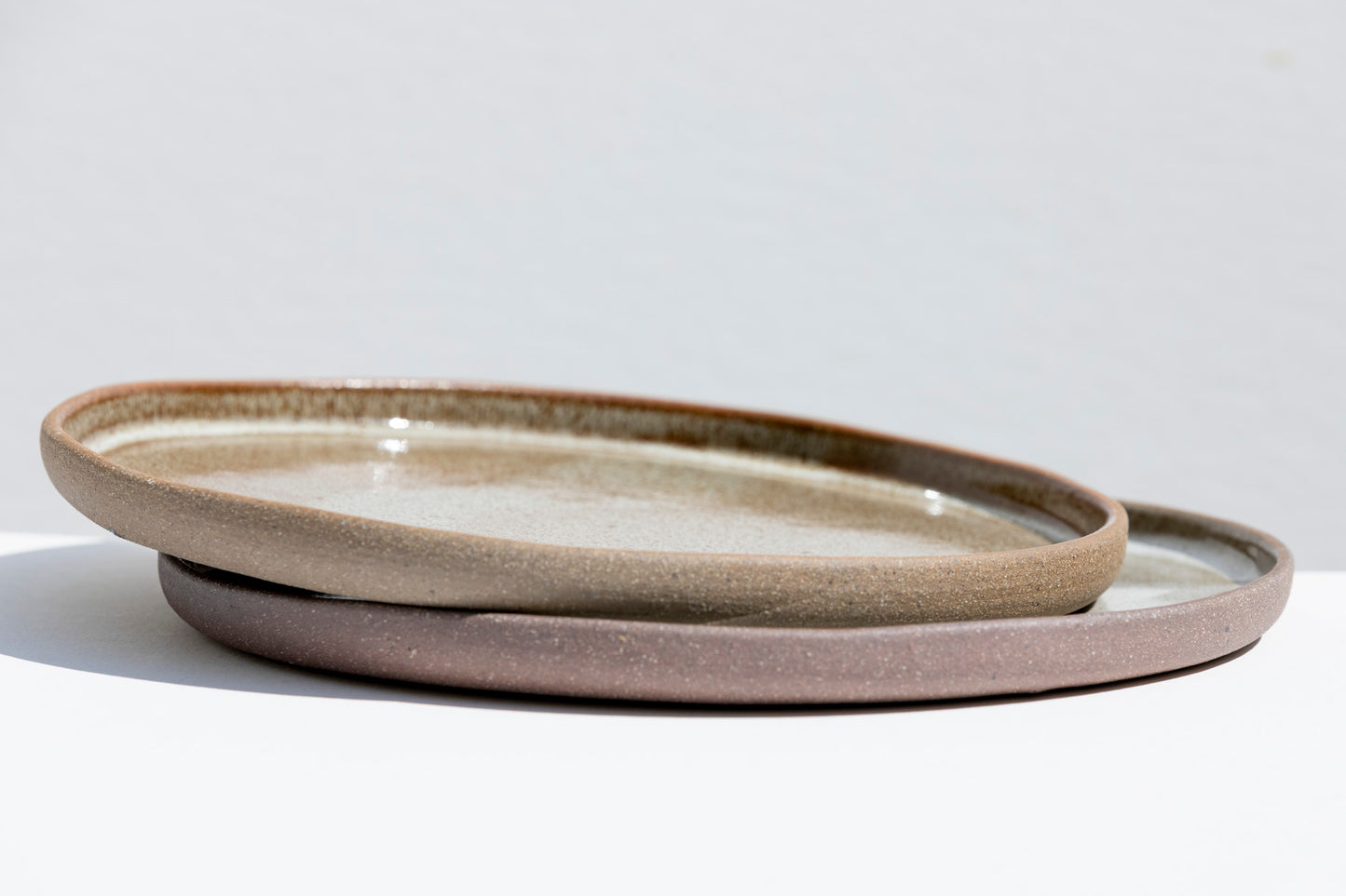 Set of 2 Speckled Side plates #03