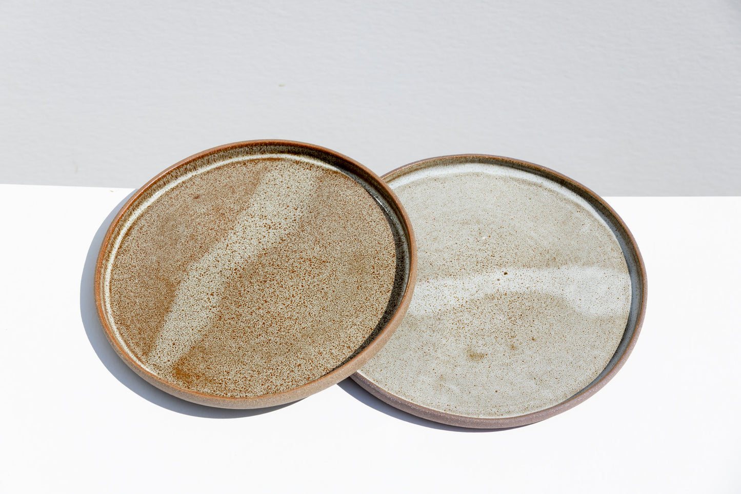 Set of 2 Speckled Side plates #03