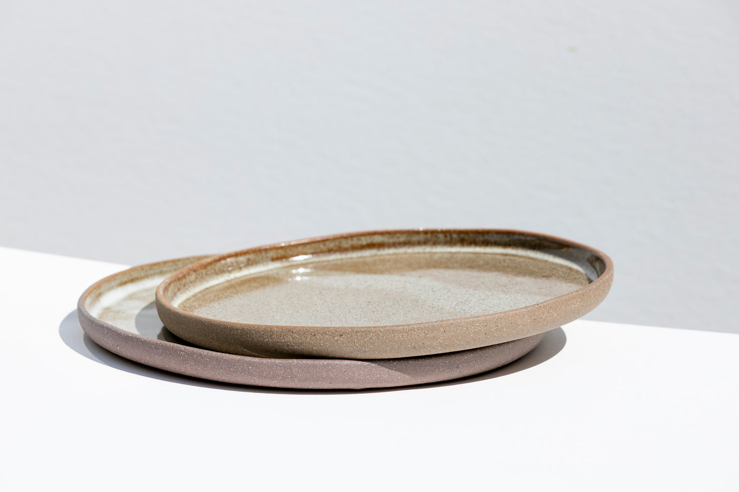 Set of 2 Speckled Side plates #03